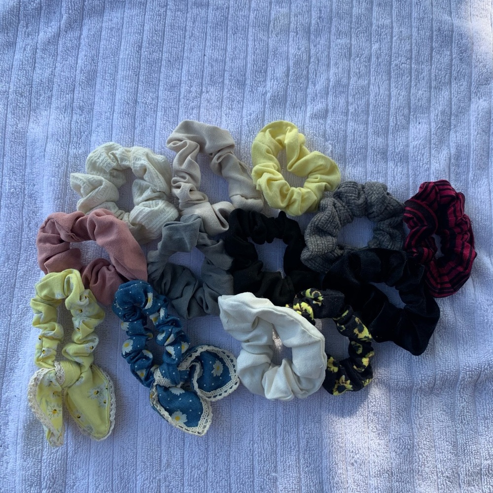 Variety of hair accessories